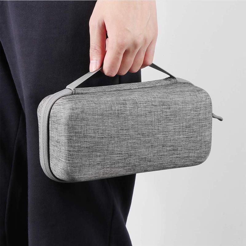 Gray Oxford Deluxe Hard Carrying Storage Eva Case For Nintendo Switch